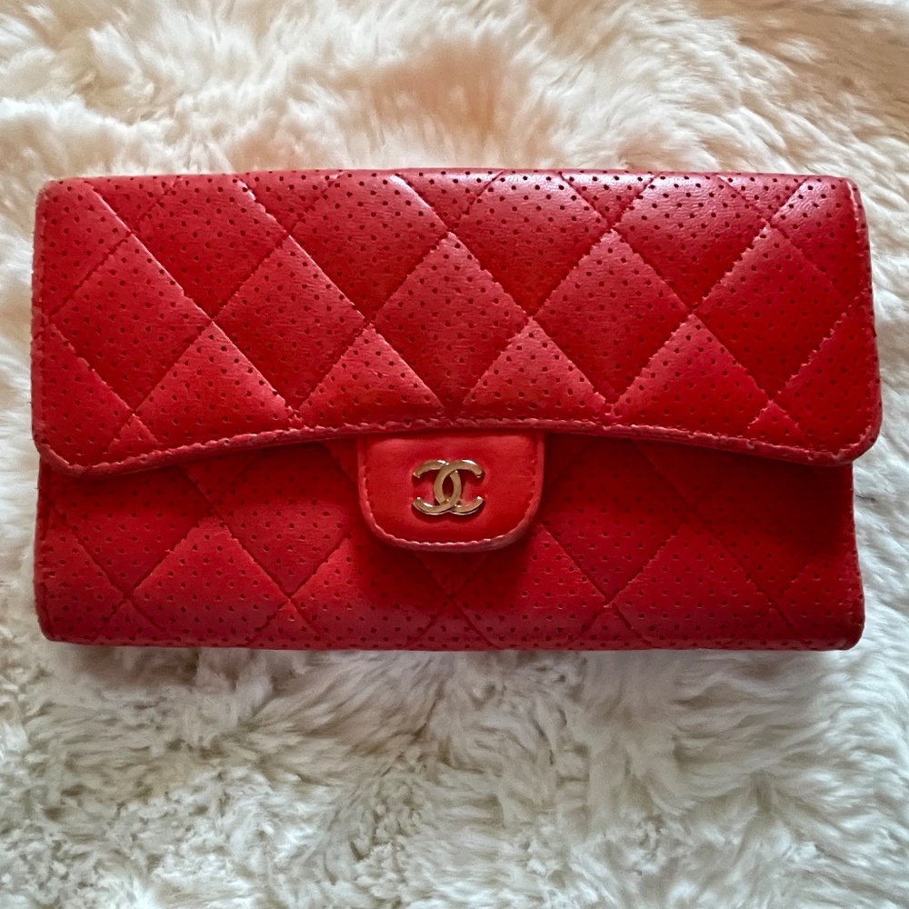 Chanel Trifold Wallet